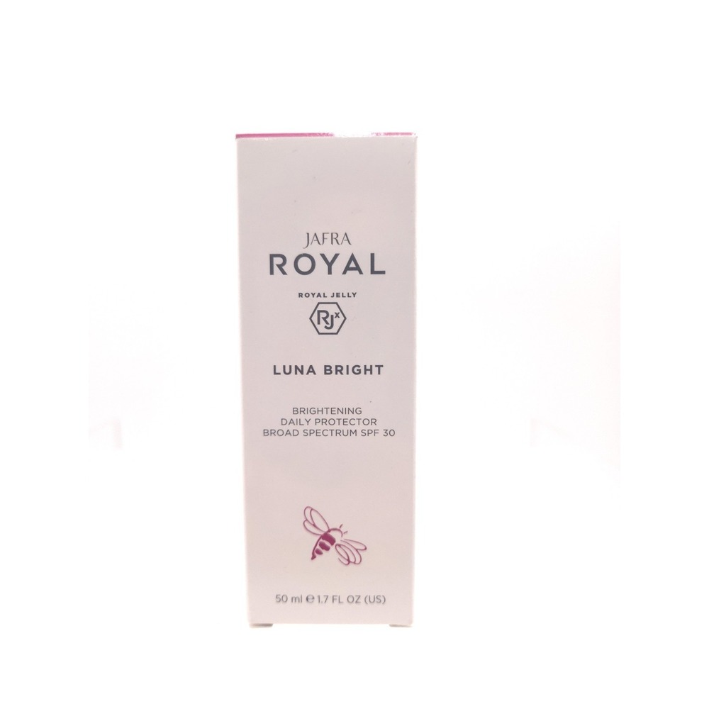 NIB JAFRA Royal Jelly Luna Bright Brightening Daily Protector SPF 30 1.7 fl oz